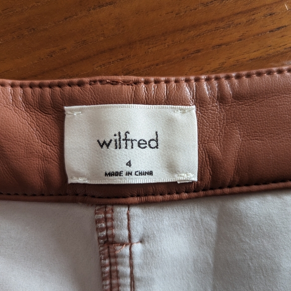 Wilfred Aritzia Rebel pants in mocha sorbet - Picture 6 of 11